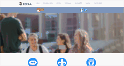 Desktop Screenshot of fecra.edu.br