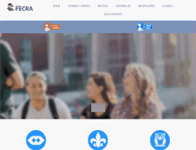 Tablet Screenshot of fecra.edu.br